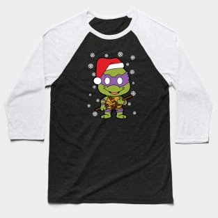 Donatello Christmas Baseball T-Shirt